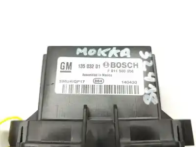 Автозапчастина б/у стійкість на нагревання для opel mokka x selective start/stop посилання на oem iam 13503201  