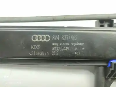 Second-hand car spare part passenger side right window regulator for audi a3 sedán (8vm) 30 tdi s line oem iam references 8v4837462  
