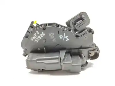 Peça sobressalente para automóvel em segunda mão fechadura da porta dianteira esquerda por volkswagen golf vii lim. business bluemotion tech. referências oem iam 5tb837015a