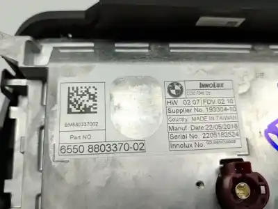 Автозапчасти б/у многофункциональный дисплей за mini mini (f56) one first ссылки oem iam 65508803370  