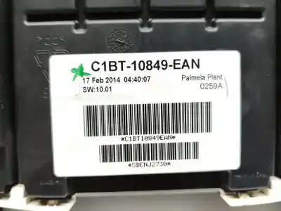 Автозапчастина б/у панель інструментів для ford fiesta (ccn) black edition посилання на oem iam c1bt10849ean  