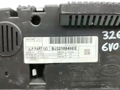 Peça sobressalente para automóvel em segunda mão quadrante por land rover evoque dynamic referências oem iam bj3210849ee  