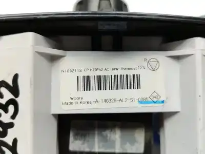 Peça sobressalente para automóvel em segunda mão comando de sofagem (chauffage / ar condicionado)  por dacia duster ambiance 4x2 referências oem iam 275103362r  