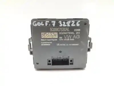 Peça sobressalente para automóvel em segunda mão módulo eletrônico por volkswagen golf vii lim. business bluemotion tech. referências oem iam 5q0907530al