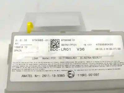 Second-hand car spare part fuse box unit for mini mini (f56) one first oem iam references 873668501