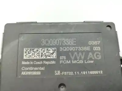 Автозапчасти б/у электронный модуль за audi a3 sedán (8vm) 30 tdi s line ссылки oem iam 3q0907338e  