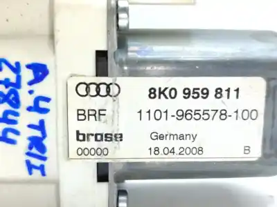 Автозапчасти б/у мотор заднего левого стекла за audi a4 b8 (8k2) 2.0 tdi ссылки oem iam 8k0959811