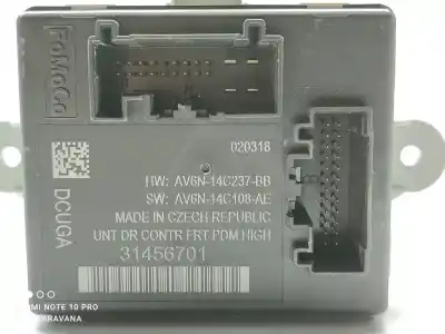 Peça sobressalente para automóvel em segunda mão módulo eletrônico por volvo v40 básico referências oem iam 31456701