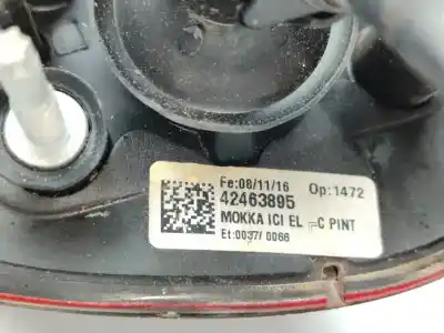 Second-hand car spare part left rearview mirror for opel mokka color edition oem iam references 95143533  