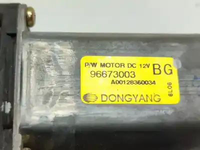 Second-hand car spare part driver left window regulator for opel antara cosmo 4x4 oem iam references 96673003  