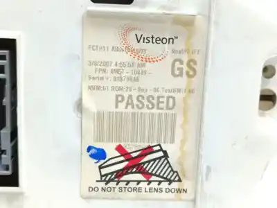 Pièce détachée automobile d'occasion compteur de vitesse tableau de bord pour ford c-max (cb3) 1.6 tdci cat références oem iam 4m5t10849gs  