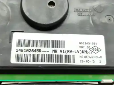 Peça sobressalente para automóvel em segunda mão quadrante por dacia sandero ambiance referências oem iam 248106459r  