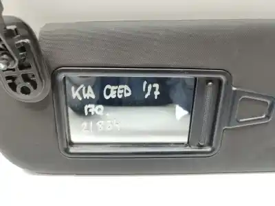 Peça sobressalente para automóvel em segunda mão pára-sol esquerdo por kia cee´d drive referências oem iam 85201a2000wk  