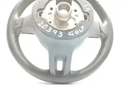 Second-hand car spare part steering wheel for volkswagen golf vi (5k1) advance bluemotion oem iam references 5k0419091j  