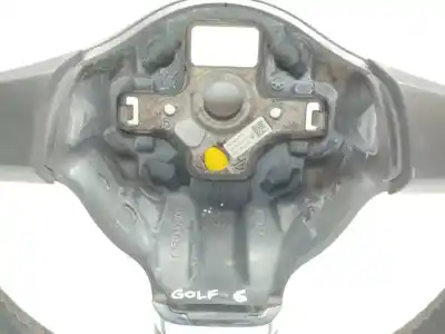 Second-hand car spare part steering wheel for volkswagen golf vi (5k1) 1.2 tsi oem iam references 5k0419091j  