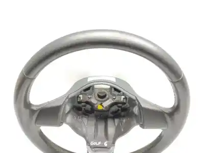 Second-hand car spare part steering wheel for volkswagen golf vi (5k1) 1.2 tsi oem iam references 5k0419091j  