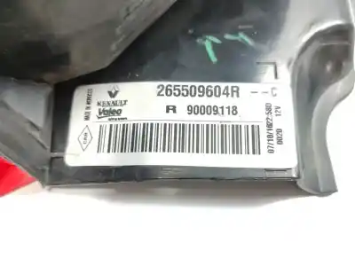 Peça sobressalente para automóvel em segunda mão farolim traseiro direito por dacia dokker express ambiance referências oem iam 265509604r  