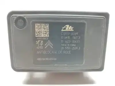 Peça sobressalente para automóvel em segunda mão abs por citroen c3 tonic referências oem iam 9802460680  