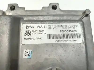Second-hand car spare part ecu engine control for citroen c3 tonic oem iam references 9805895780  