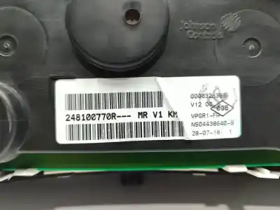 Peça sobressalente para automóvel em segunda mão quadrante por dacia dokker express ambiance referências oem iam 248100770r  