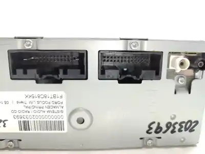Second-hand car spare part audio system / radio cd for ford focus iii 1.5 tdci oem iam references f1bt18c815kk  