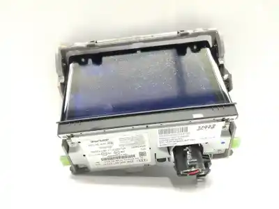 Peça sobressalente para automóvel em segunda mão display gps / multimídia por audi a3 sportback (8vf) basic referências oem iam 8v0857273p