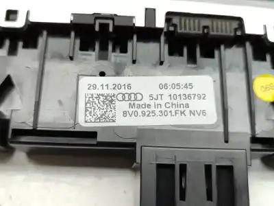 Piesă de schimb auto la mâna a doua avertizare pentru audi a3 sportback (8vf) basic referințe oem iam 8v0925301fk  