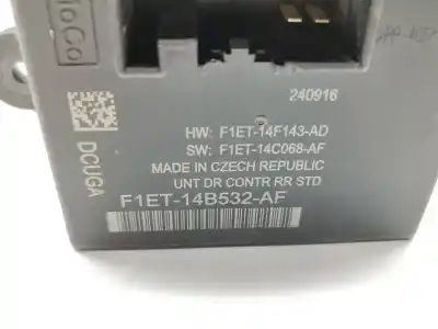 Автозапчастина б/у електронний модуль для ford focus iii 1.5 tdci посилання на oem iam f1et14b532af  