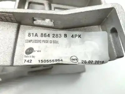 Автозапчастина б/у центральний подлокник для audi q2 (gab, gag) 1.6 tdi посилання на oem iam 81a864283b  
