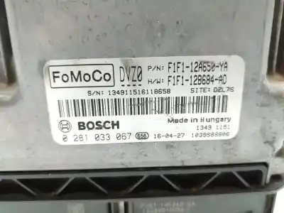 Second-hand car spare part ecu engine control for ford focus lim. black&red oem iam references 0281033067  