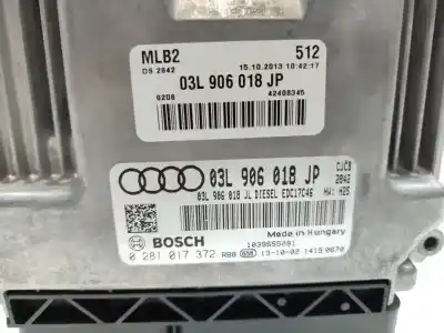 Second-hand car spare part ecu engine control for audi a4 avant (8k5) (2008) básico oem iam references 03l906018jp  