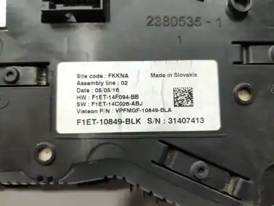 Peça sobressalente para automóvel em segunda mão quadrante por ford focus lim. black&red referências oem iam f1et10849blk  
