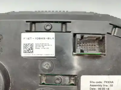 Pezzo di ricambio per auto di seconda mano PANNELLO DEGLI STRUMENTI per FORD FOCUS III  Riferimenti OEM IAM F1ET10849BLK  