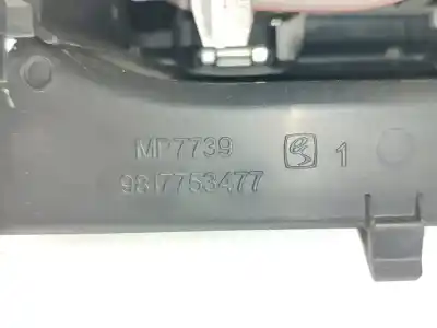 Second-hand car spare part multifunction display for opel combo cargo (e) edition oem iam references 98345773zd00  