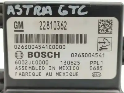 Автозапчасти б/у электронный модуль за opel astra j gtc sportive ссылки oem iam 22810362 Автозапчасти б/у электронный модуль за opel astra j gtc sportive ссылки oem iam 22810362