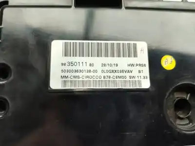 Автозапчастина б/у панель інструментів для citroen c4 picasso feel посилання на oem iam 9835011180