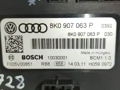 Автозапчасти б/у электронный модуль за audi a4 avant (8k5) (2008) básico ссылки oem iam 8k0907063p  