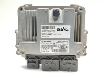 Second-hand car spare part ECU ENGINE CONTROL for PEUGEOT 208  OEM IAM references 9678495980  