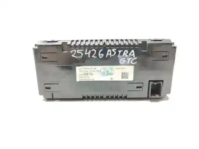 Автозапчасти б/у многофункциональный дисплей за opel astra j gtc sportive ссылки oem iam 22858076 Автозапчасти б/у многофункциональный дисплей за opel astra j gtc sportive ссылки oem iam 22858076