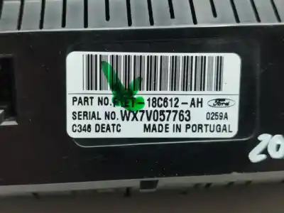 Second-hand car spare part CLIMATE CONTROL for FORD FOCUS III  OEM IAM references F1ET18C612AH  