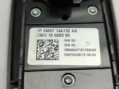 Second-hand car spare part left front power window switch for ford kuga (cbv) titanium oem iam references 9m5t14a132aa  