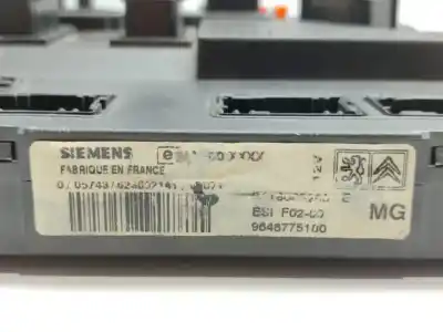 Second-hand car spare part electronic module for citroen c3 pluriel 1.4 oem iam references 9646775180  