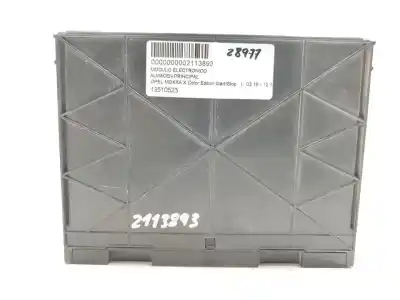 Second-hand car spare part electronic module for opel mokka color edition oem iam references 13510523  