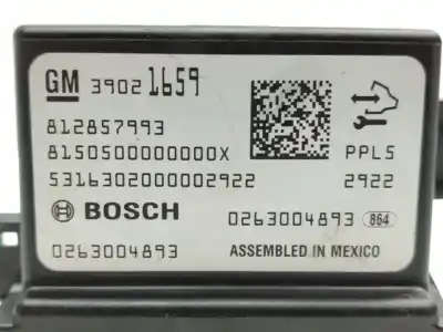 Second-hand car spare part electronic module for opel mokka color edition oem iam references 39021659  