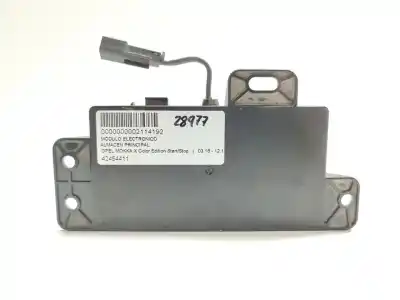 Pezzo di ricambio per auto di seconda mano modulo elettronico per opel mokka color edition riferimenti oem iam 42454411  