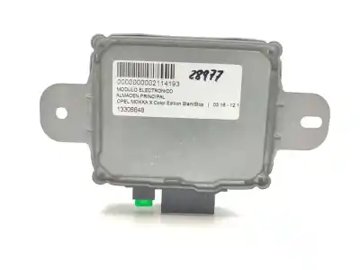 Pezzo di ricambio per auto di seconda mano modulo elettronico per opel mokka color edition riferimenti oem iam 13306648  