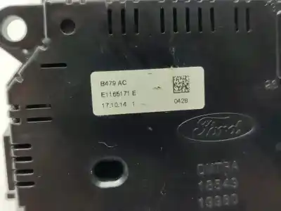 Second-hand car spare part climate control for ford fiesta (ce1) active oem iam references h1bt19980aj  