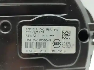 Автозапчастина б/у панель інструментів для renault talisman icon посилання на oem iam 248100404r  