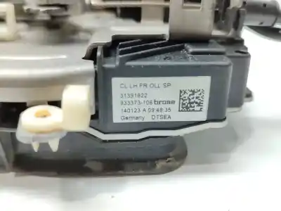Second-hand car spare part left front door lock for volvo v40 basis oem iam references 31391822  