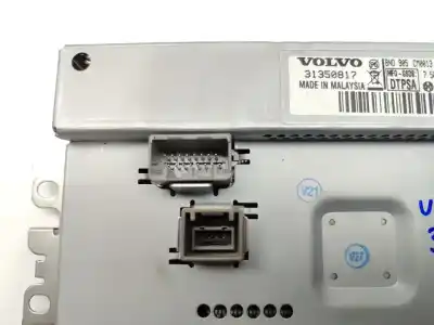 Pièce détachée automobile d'occasion écran multifonctions pour volvo v40 basis références oem iam 31350817